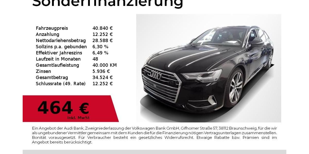 Audi A6 52.700 km 38.430 &euro; Nürnberg 90411