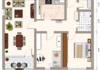 Vermiete 3 Zimmer Wohnung in Wetzlar nähe Krankenhaus