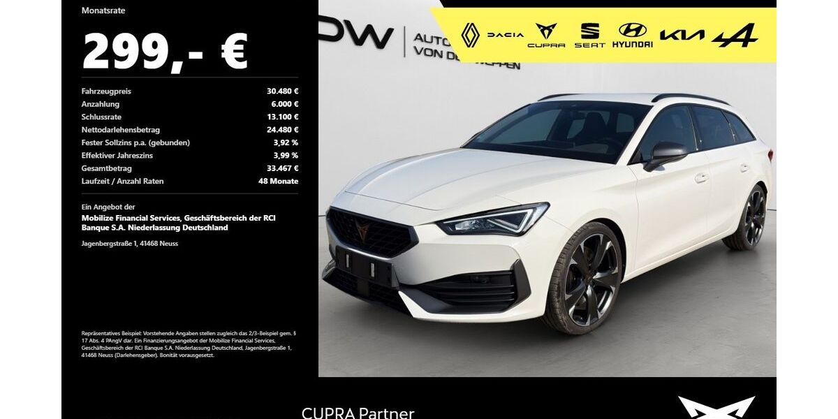 Cupra Leon 23.900 km 30.480 &euro; Mosbach 74821