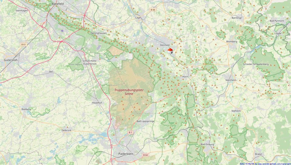 Gewerbeobjekt Detmold Hiddesen - 1.000&euro; | Angebot:26307527