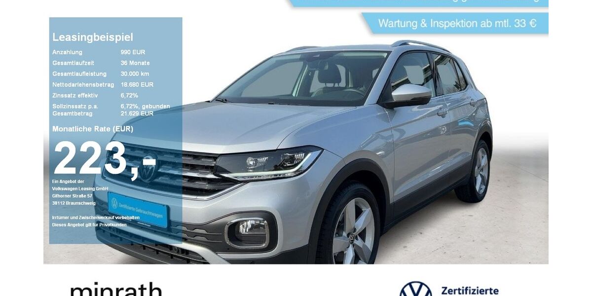 VW T-Cross 9.652 km 18.430 &euro; Moers 47441
