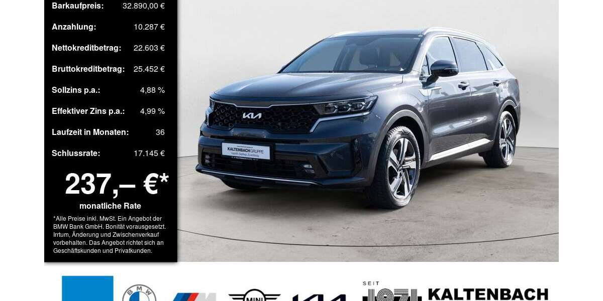 Kia Sorento 29.198 km 32.890 &euro; Wiehl 51674