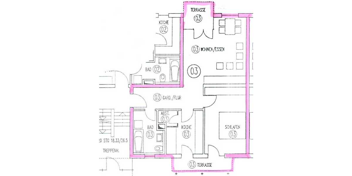 Etagenwohnung Isny im Allgäu Isny - 2 Zimmer, 66 m&sup2;, 245.000&euro; | Angebot:26160485