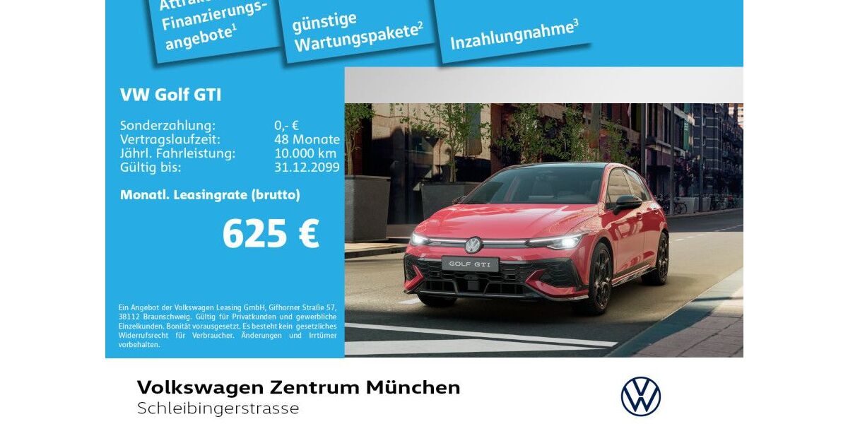 VW Golf 3.000 km 54.480 &euro; München 81669