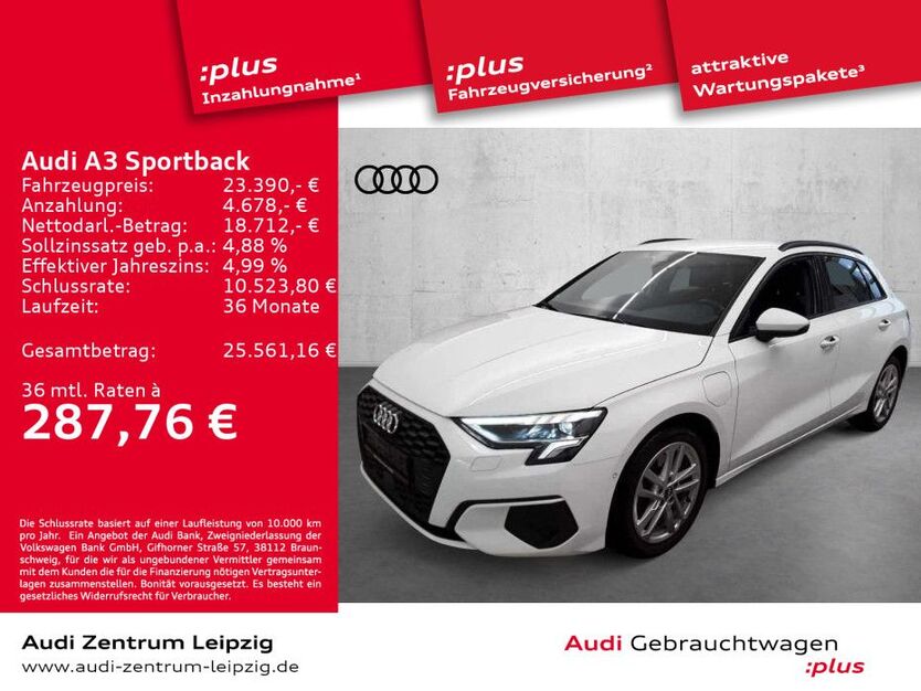 Audi A3 35.996 km 23.390 € Leipzig 04129