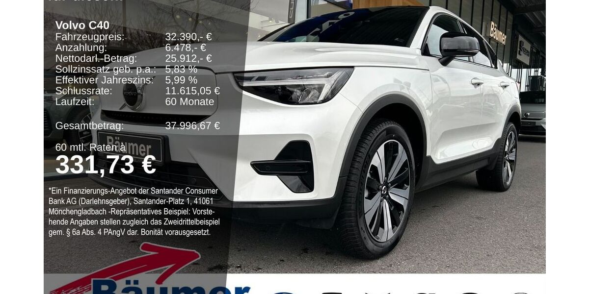 Volvo C40 43.971 km 32.390 &euro; Ibbenbüren 49479