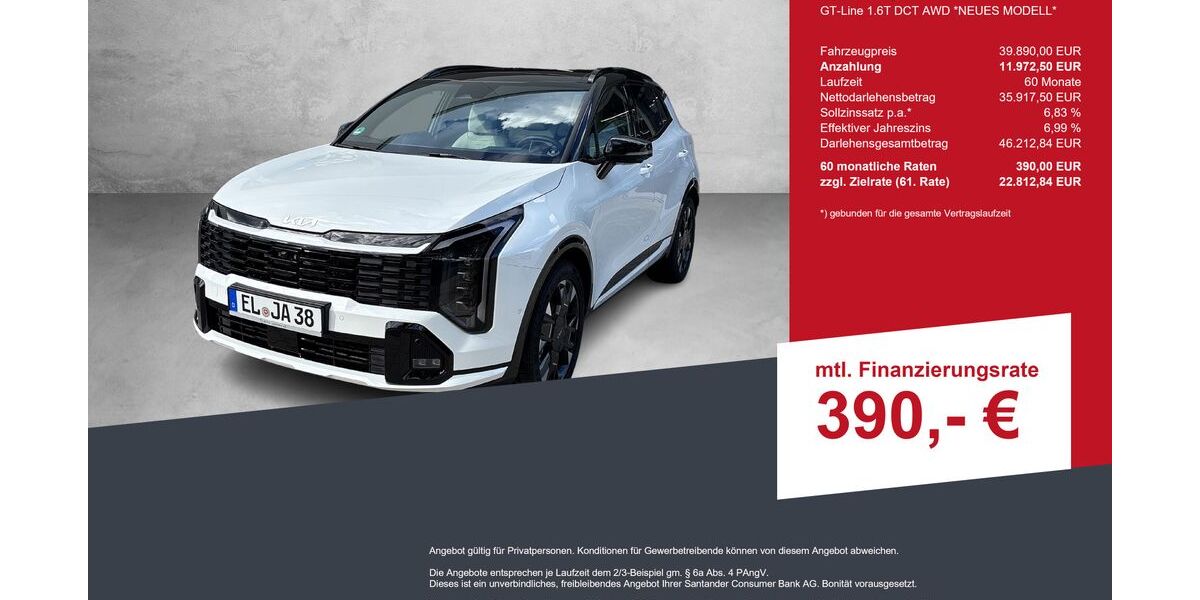 Kia Sportage 8.200 km 39.890 &euro; Lingen-Ems 49809