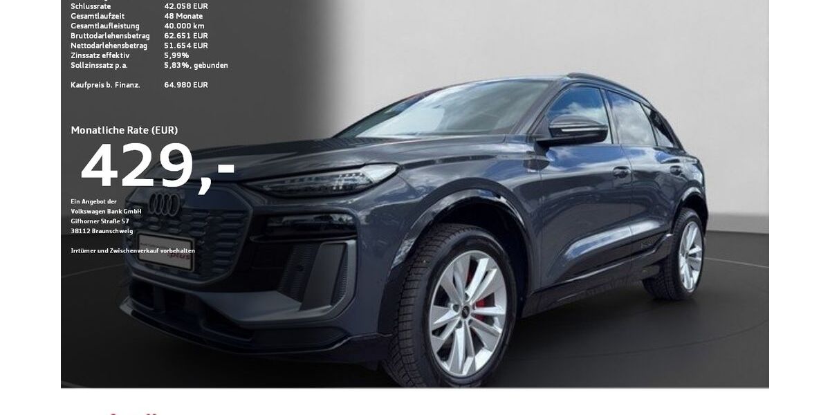 Audi Q6 e-tron 11.813 km 64.150 &euro; Ravensburg 88214