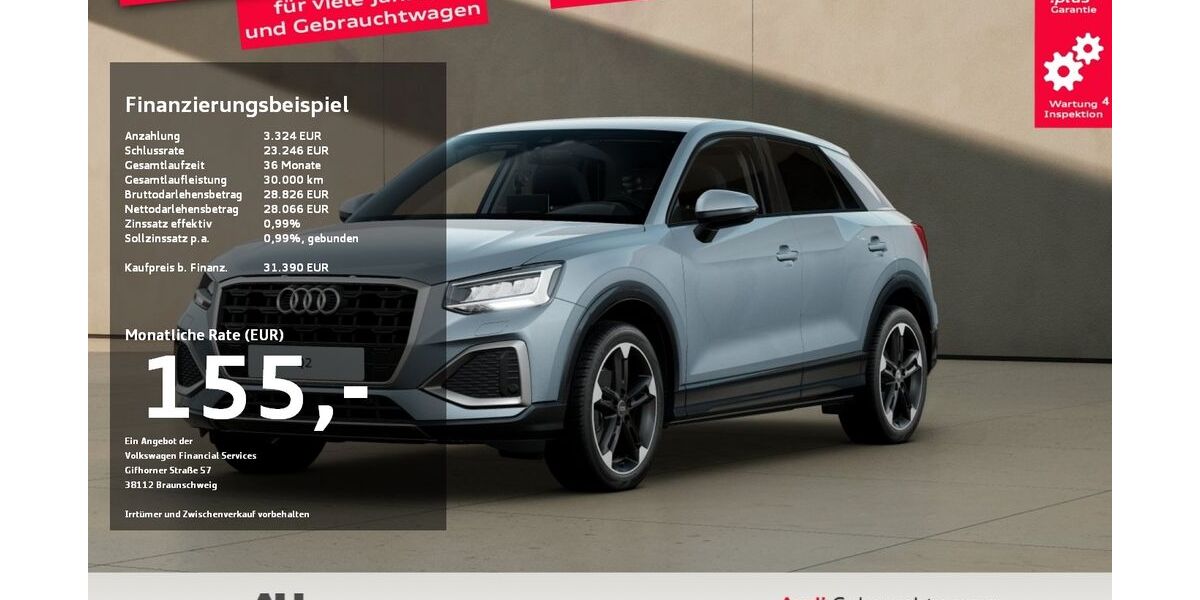 Audi Q2 11.556 km 31.390 &euro; Osterode 37520