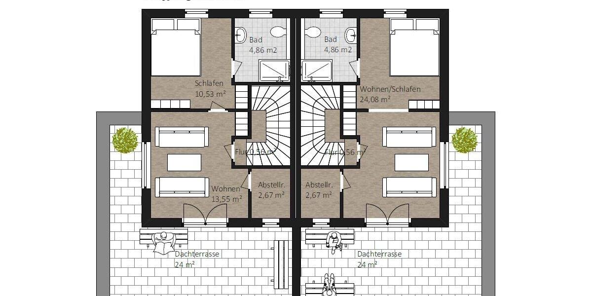 Doppelhaushälfte Bielefeld Sennestadt - 5 Zimmer, 183 m&sup2;, 1.890&euro; | Angebot:25404246