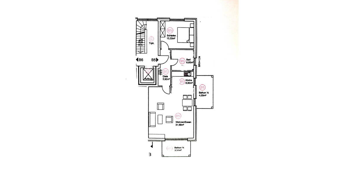 Etagenwohnung Seligenstadt - 2 Zimmer, 71 m&sup2;, 339.000&euro; | Angebot:26417637