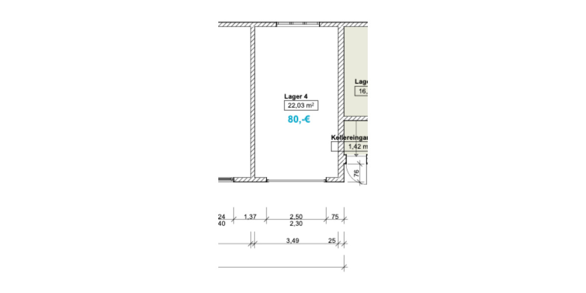 Gewerbeobjekt Tülau - 80&euro; | Angebot:25331295