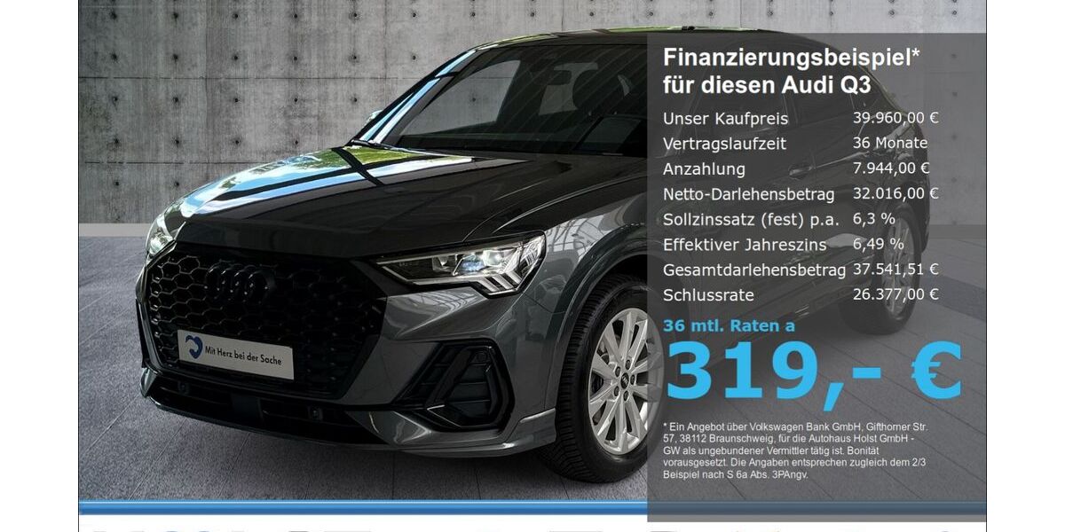 Audi Q3 15.817 km 39.470 &euro; Scheeßel 27383
