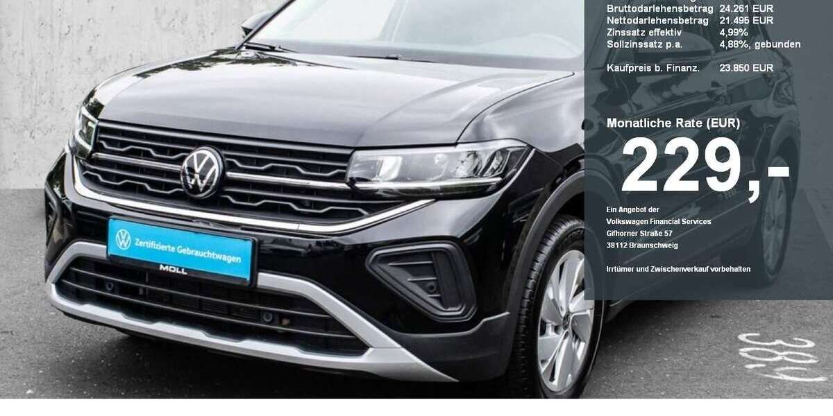 VW T-Cross 13.678 km 23.850 &euro; Düsseldorf 40474