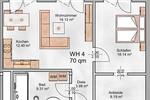 Erdgeschoßwohnung Frankenberg (Eder) - 2.5 Zimmer, 70 m&sup2;, 1.100&euro; | Angebot:26349857
