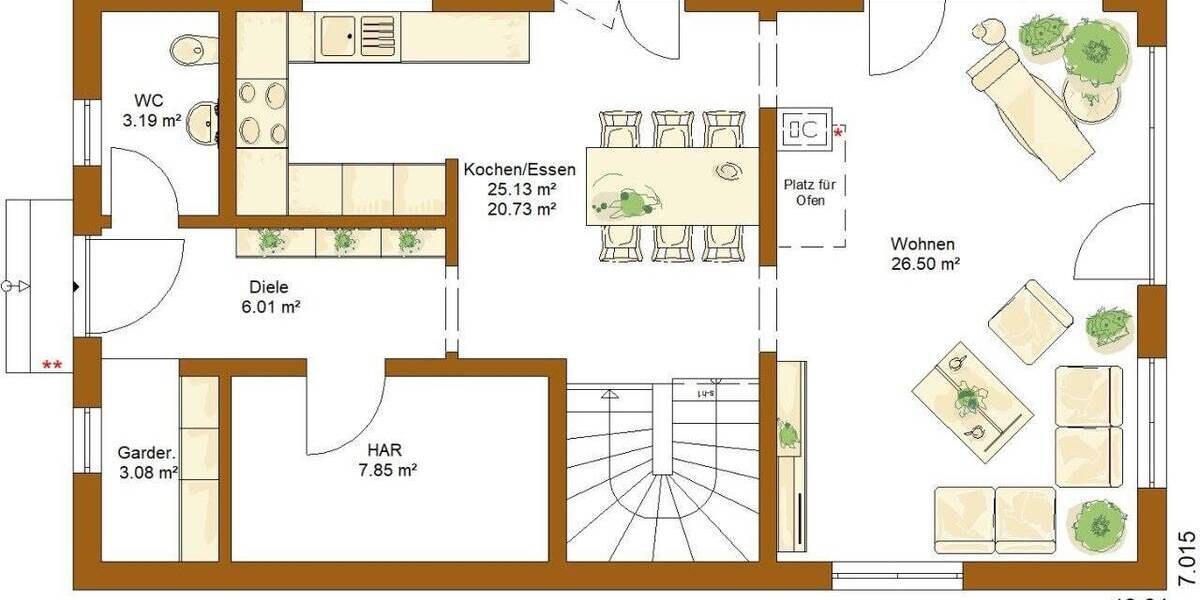 Einfamilienhaus Wertheim Kembach - 4 Zimmer, 140 m&sup2;, 418.000&euro; | Angebot:26378125