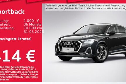 Audi Q3 7.487 km 37.978 &euro; Eching 85386