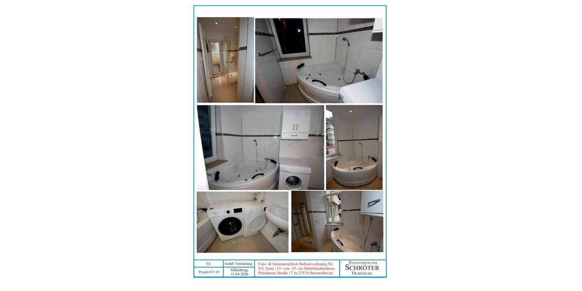 Etagenwohnung Bremerhaven - 5 Zimmer, 106 m&sup2;, 970&euro; | Angebot:26148722