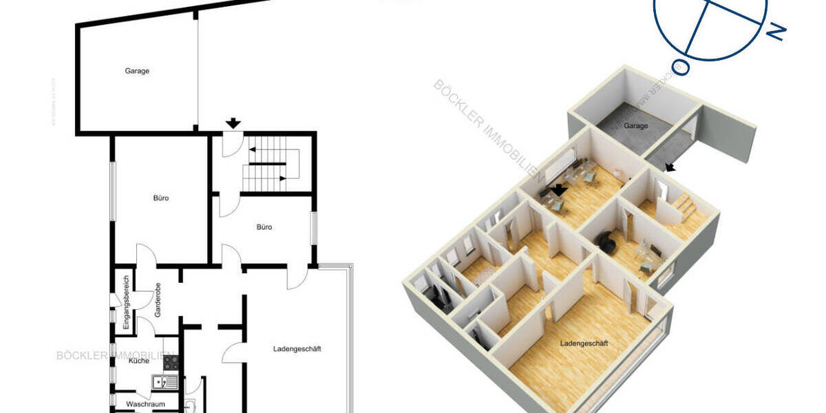 Gewerbeobjekt Engelsbrand Salmbach - 6 Zimmer, 480.000&euro; | Angebot:23975414