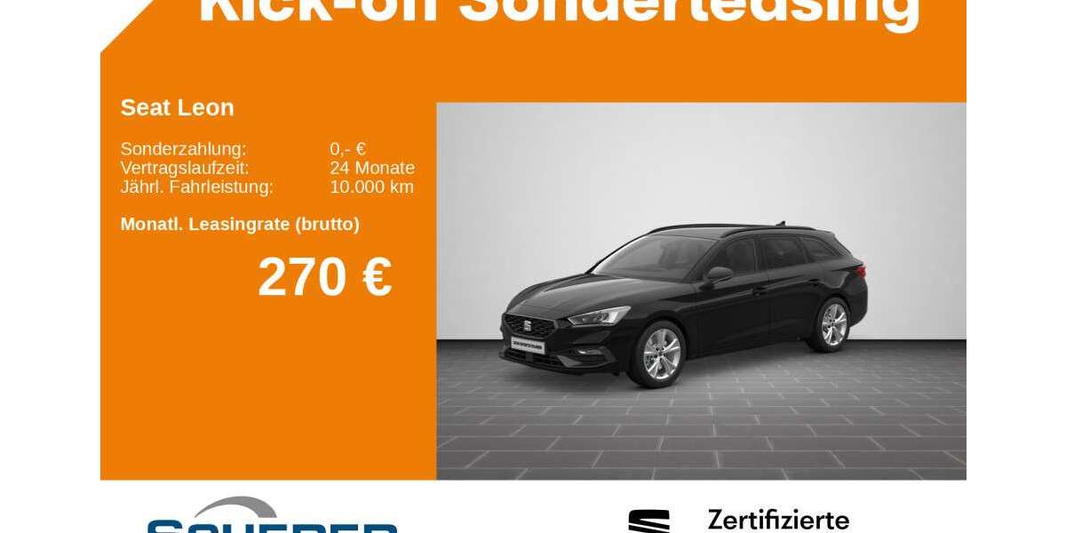 Seat Leon 24.854 km 28.990 &euro; Mayen 56727