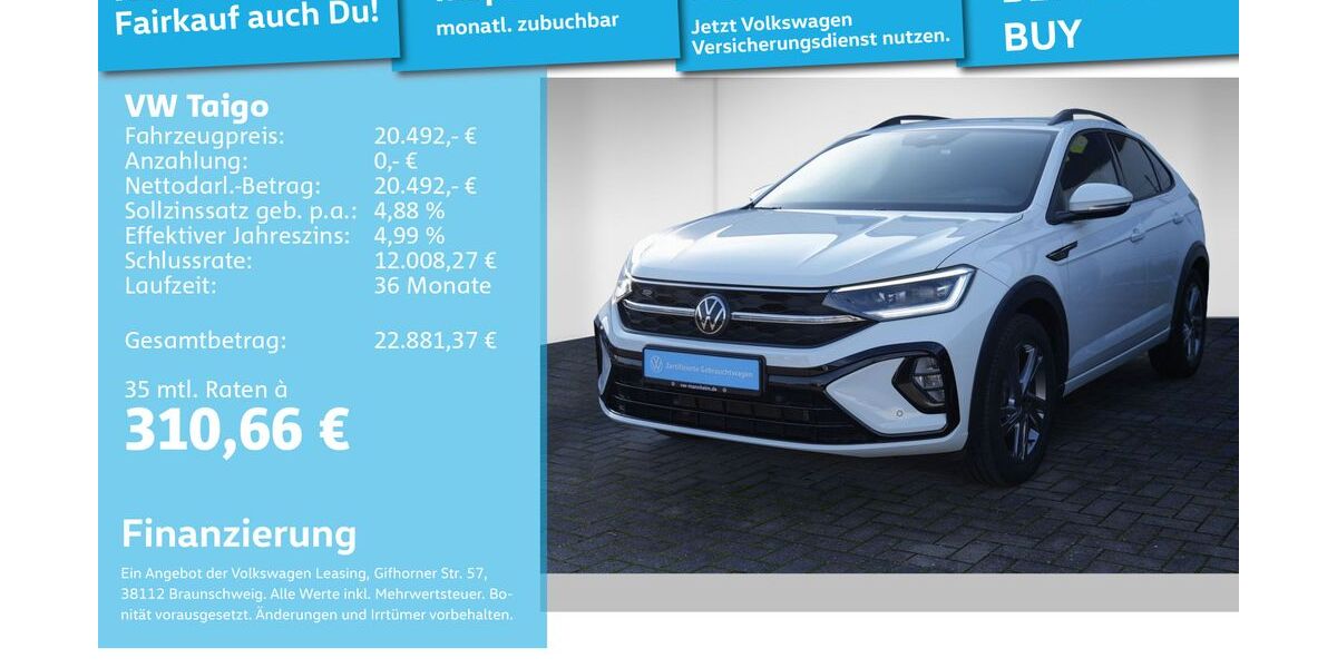 VW Taigo 68.214 km 20.492 &euro; Mannheim 68309