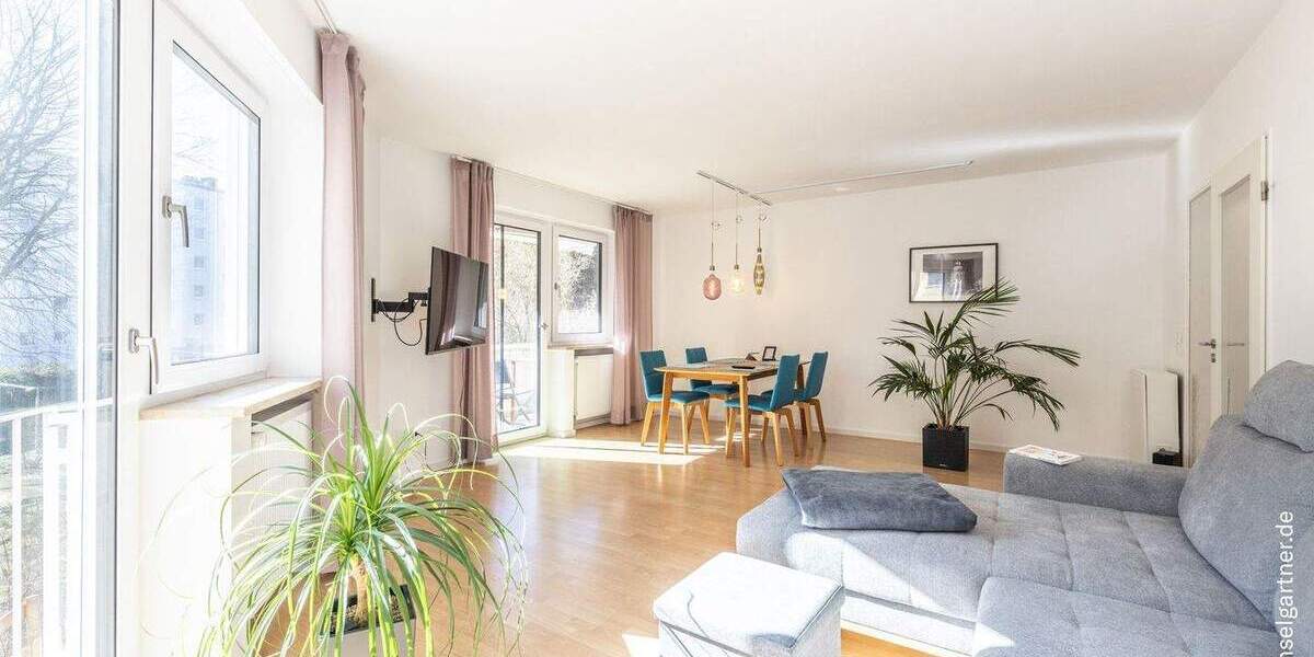 Etagenwohnung Dachau - 3 Zimmer, 79 m&sup2;, 390.000&euro; | Angebot:25399339