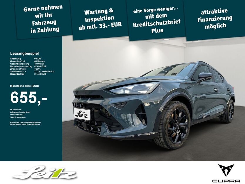 Cupra Formentor 15.425 km 41.830 € Memmingen 87700
