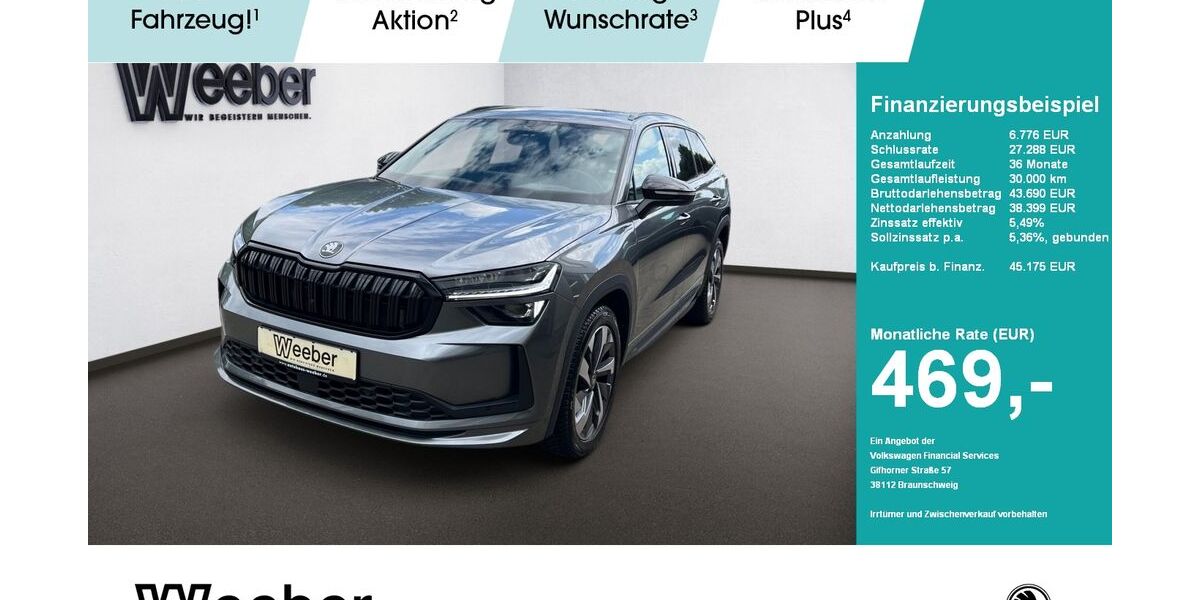 Skoda Kodiaq 19.758 km 44.880 &euro; Herrenberg 71083