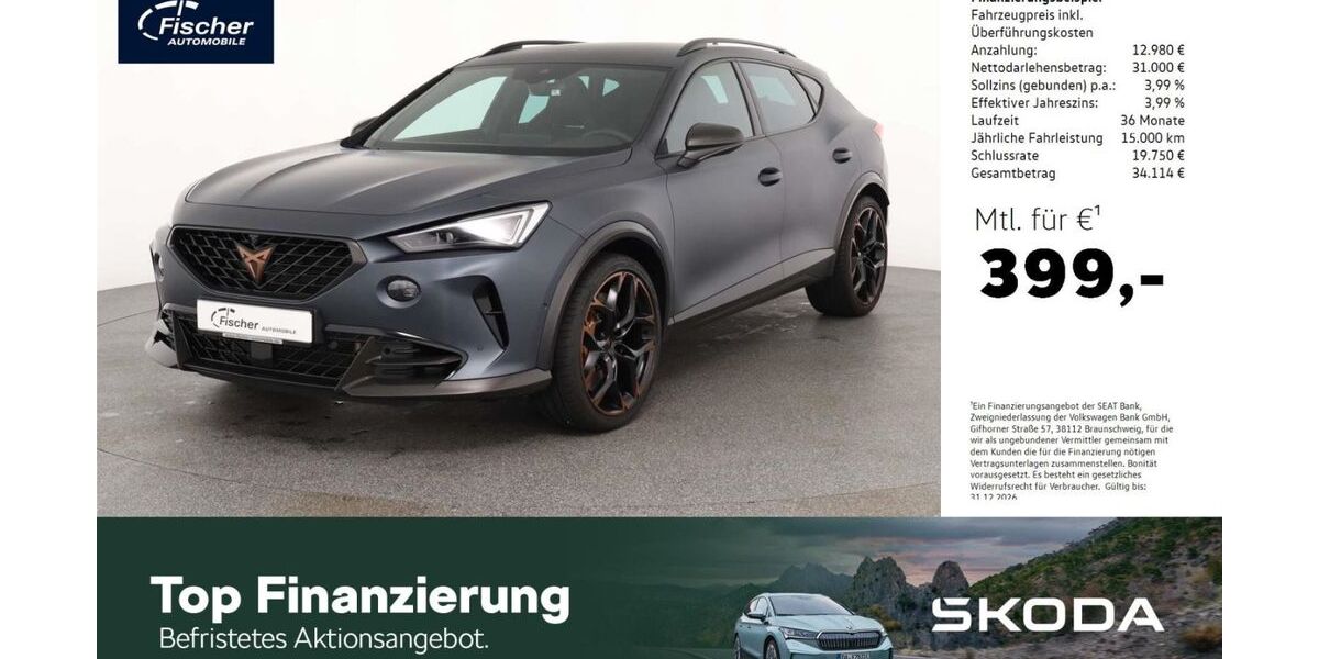 Cupra Formentor 33.782 km 43.980 &euro; Neumarkt 92318