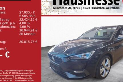 Seat Leon 16.060 km 27.660 &euro; Feldkirchen/Westerham 83620