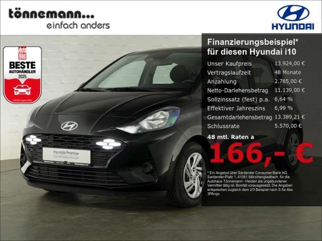 Hyundai i10 6.482 km 13.924 &euro; Heiden 46359