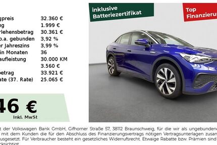VW ID.5 16.074 km 32.360 € Fürth 90763