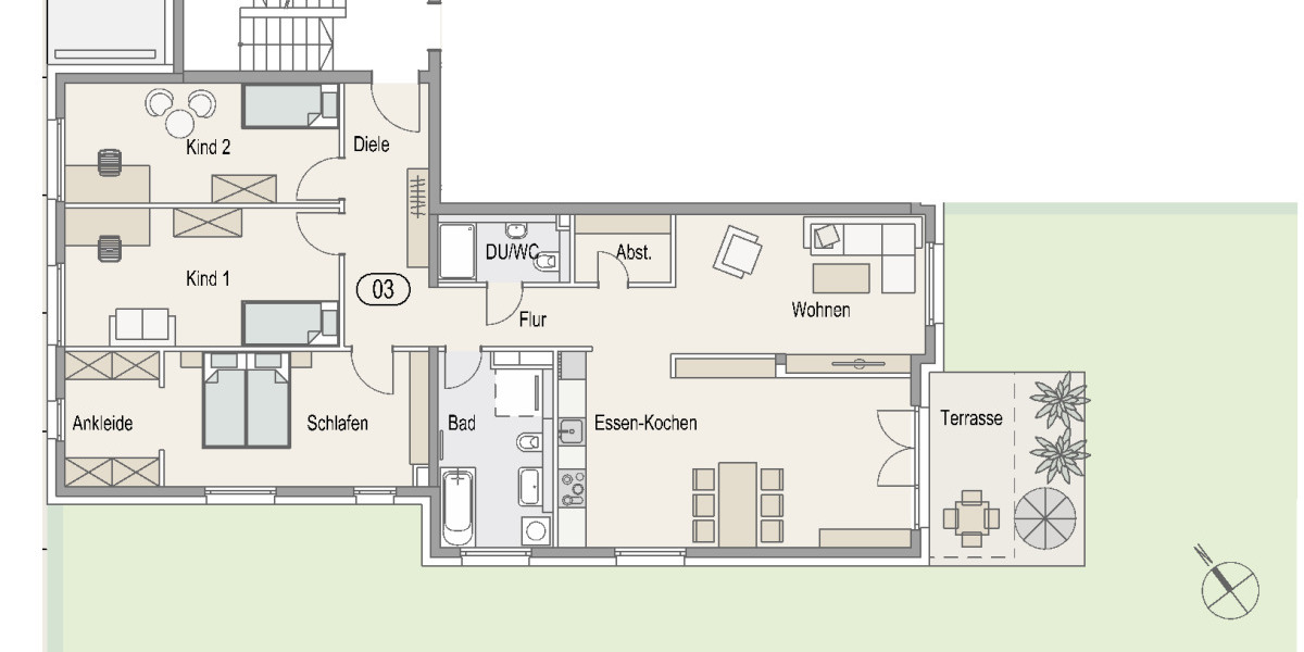 Etagenwohnung Malsch - 4 Zimmer, 138 m&sup2;, 699.000&euro; | Angebot:22133971