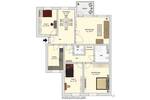 Etagenwohnung Wilhelmshaven Innenstadt - 4 Zimmer, 88 m&sup2;, 165.000&euro; | Angebot:26825646