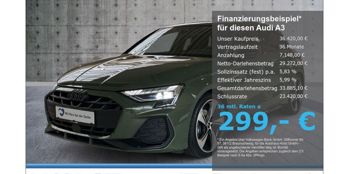 Audi A3 13.161 km 36.420 &euro; Scheeßel 27383