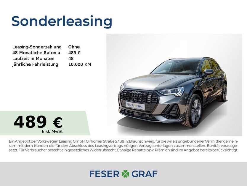 Audi Q3 1.500 km 46.490 € Magdeburg 39126