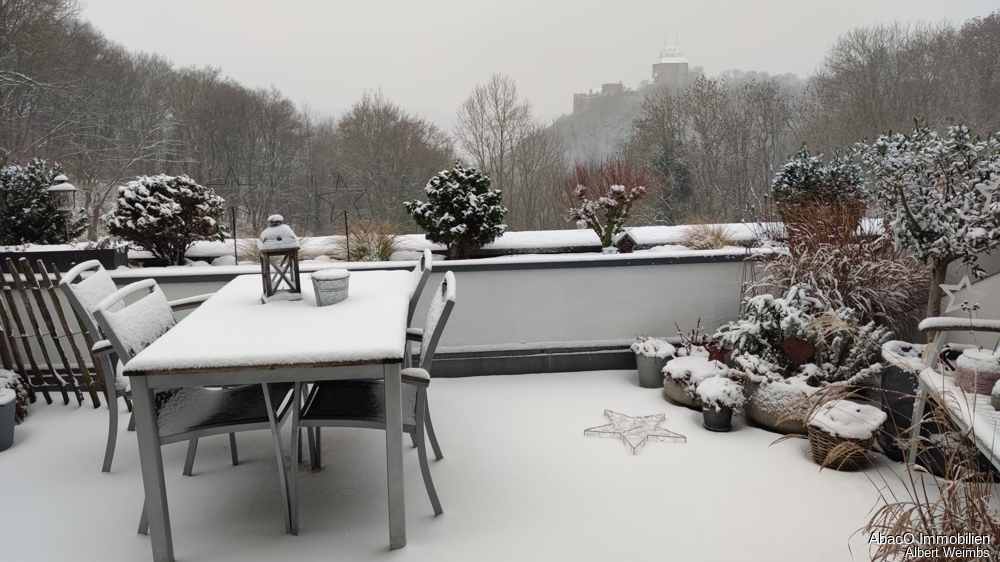 Tolle Ferienwohnung! Hochwertig modernisierte Eigentumswohnung - Südwest-Terrasse und Burgblick! - Etagenwohnung Nideggen Eifel | Angebot:25307290