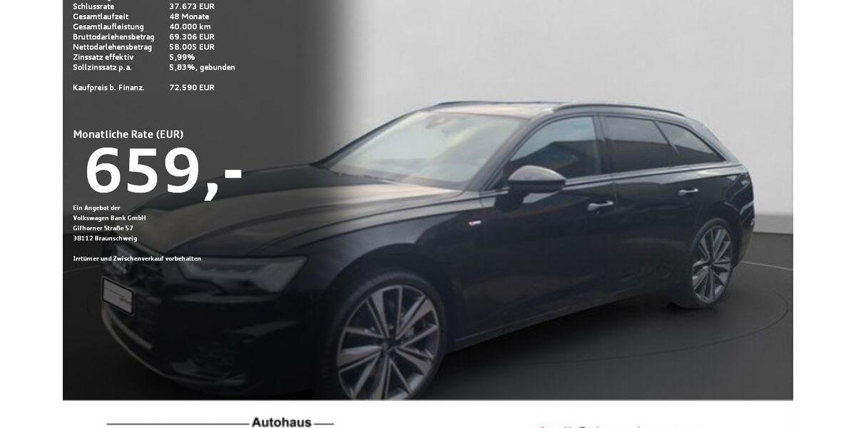 Audi A6 22.900 km 72.590 &euro; Ravensburg 88214