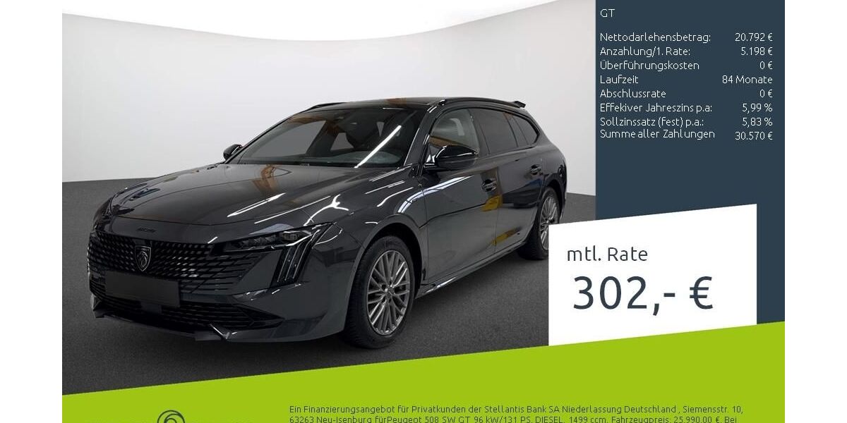 Peugeot 508 49.621 km 25.989 &euro; Dülmen 48249