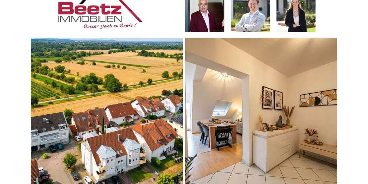 Etagenwohnung Malsch - 3 Zimmer, 125 m&sup2;, 399.000&euro; | Angebot:25707506