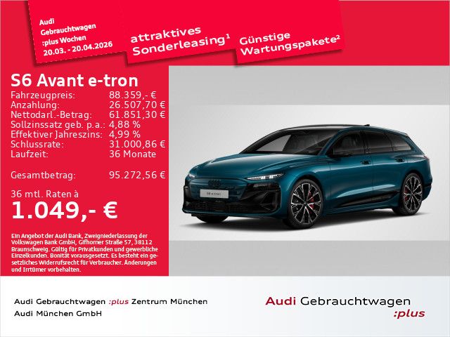Audi S6 e-tron 1.948 km 88.359 &euro; Eching 85386