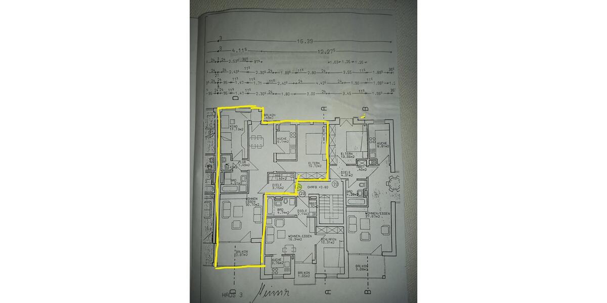 Etagenwohnung Bad Neustadt an der Saale - 3 Zimmer, 80 m&sup2;, 216.000&euro; | Angebot:25395730