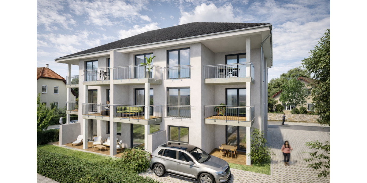 Terrassenwohnung Amberg - 3 Zimmer, 80 m&sup2;, 413.244&euro; | Angebot:25964448