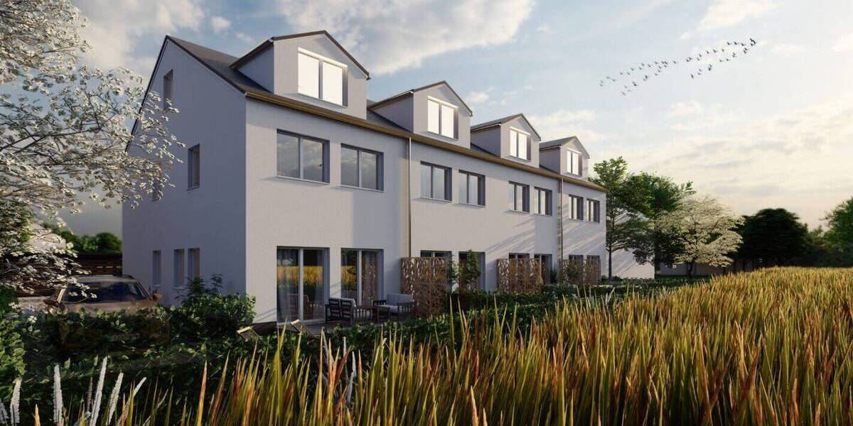 modernes Reihenmittelhaus in Weinzierlein zimmer