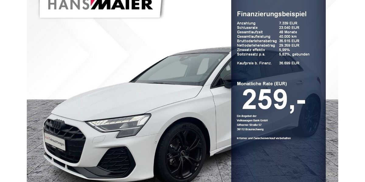 Audi A3 3.878 km 36.699 &euro; Erding 85435