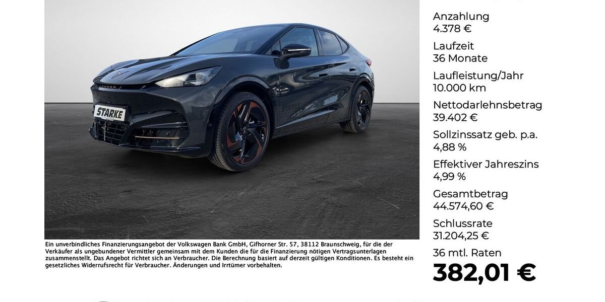 Cupra Tavascan 5.200 km 42.450 &euro; Vechta 49377