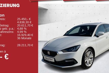 Seat Leon 19.001 km 24.950 &euro; Neu-Ulm 89231