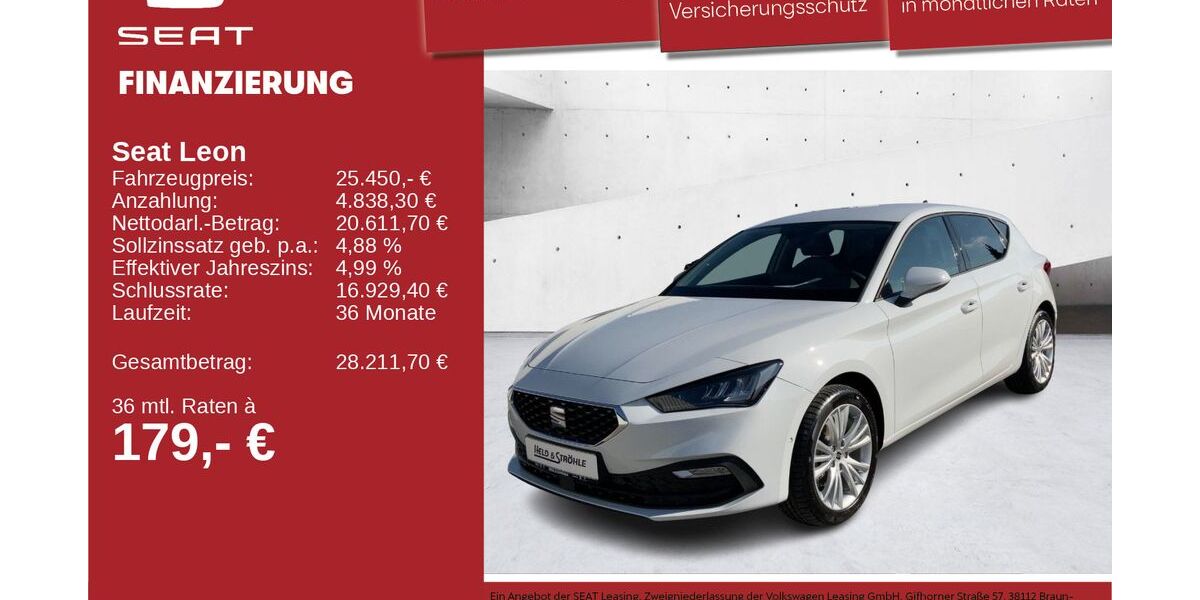 Seat Leon 19.001 km 24.950 &euro; Neu-Ulm 89231