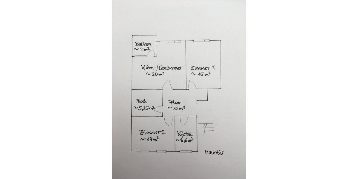 Erdgeschoßwohnung Bremen Schwachhausen - 3 Zimmer, 72 m&sup2;, 720&euro; | Angebot:26664583