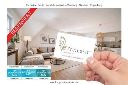 +reserviert+ Renovierte 2,5-Zimmer-Wohnung mit Balkon, zentral und ruhig - Wohnung Haßfurt | Angebot:25542190